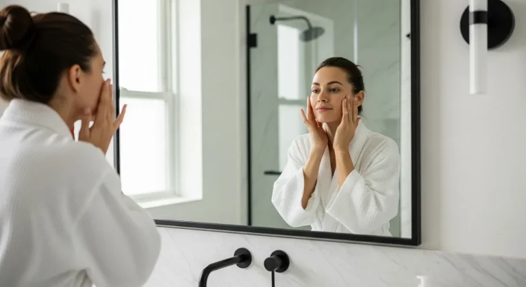 Laver son visage avec du savon noir