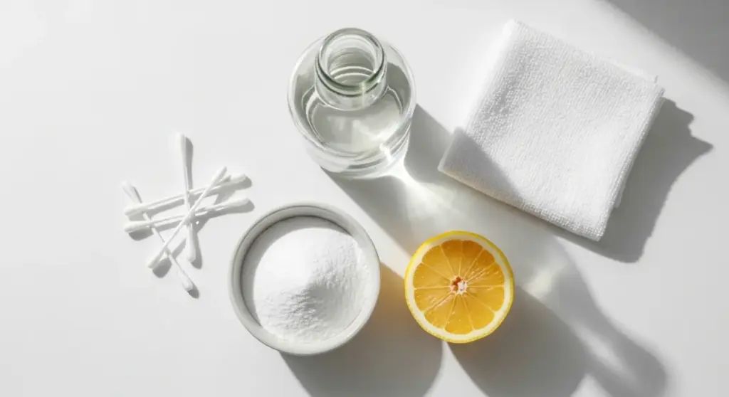 Produits naturels pour détacher du coton
