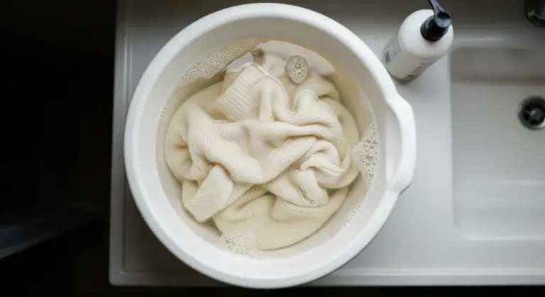 Astuce de l'après shampoing pour faire revenir un pull rétréci