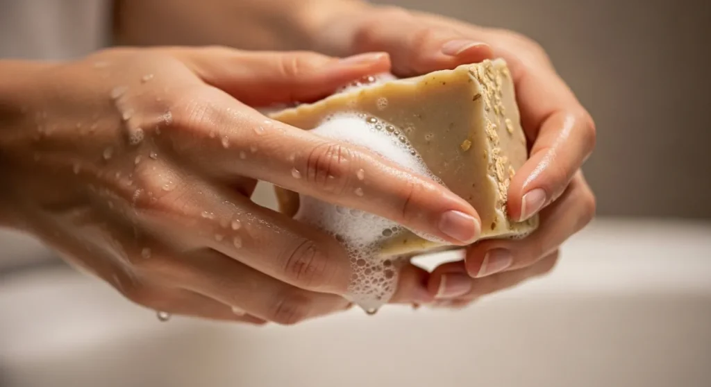 Savon naturel saponifié à froid