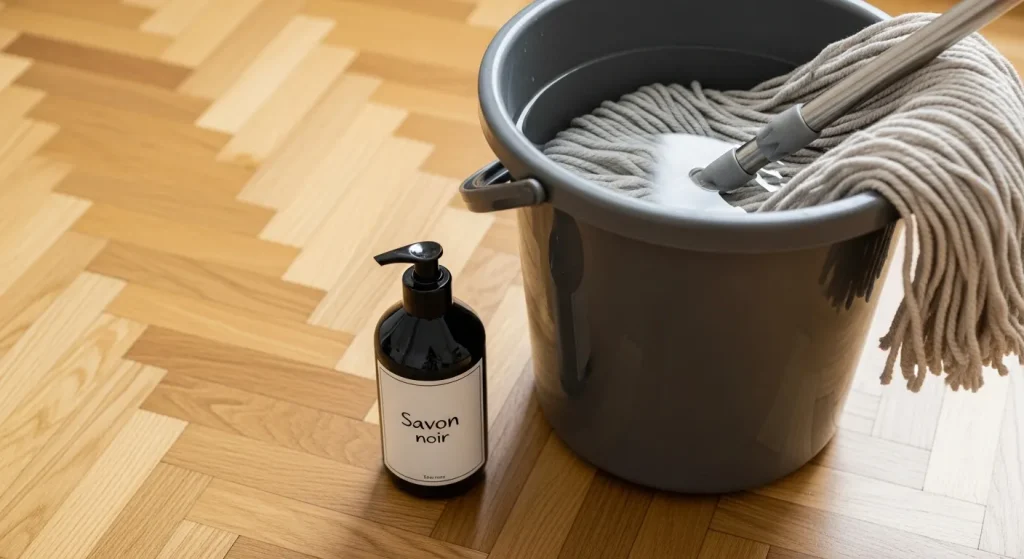 Parquet Et Savon Noir