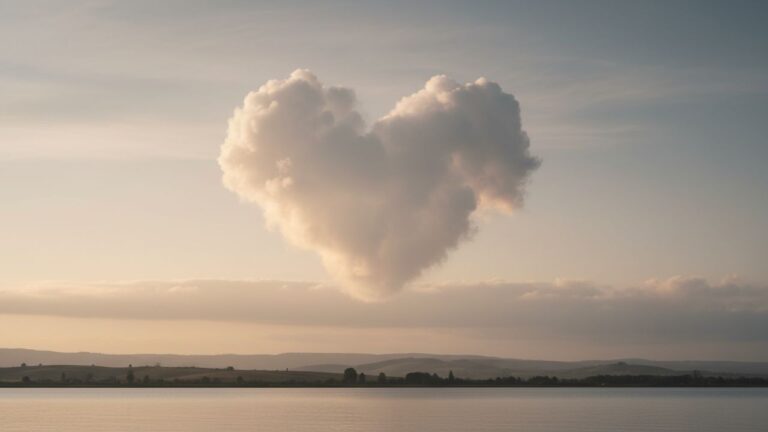 Cœur dans les nuages