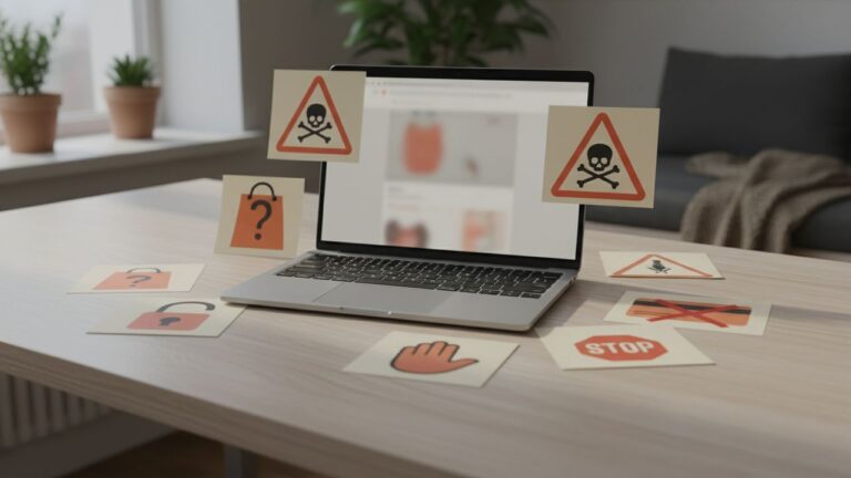 Signaux d'alertes sur les sites de vente en ligne à éviter