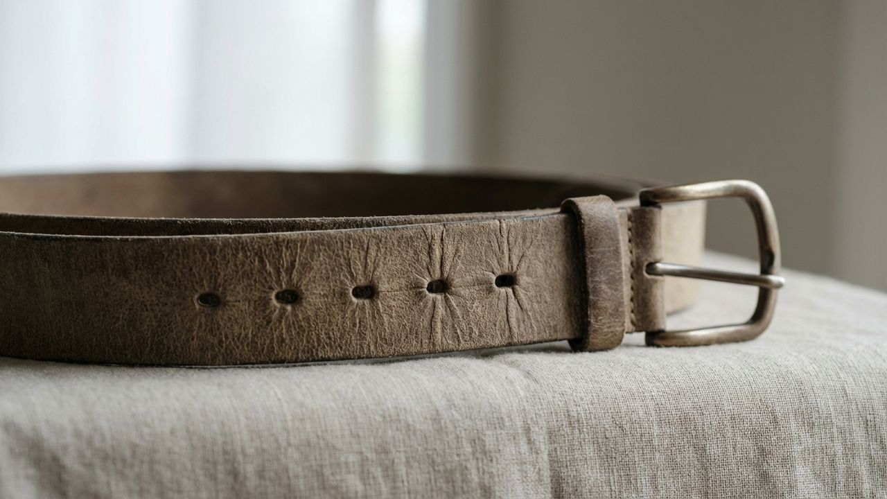 Choisir la bonne dimension de ceinture selon les types de vêtements.