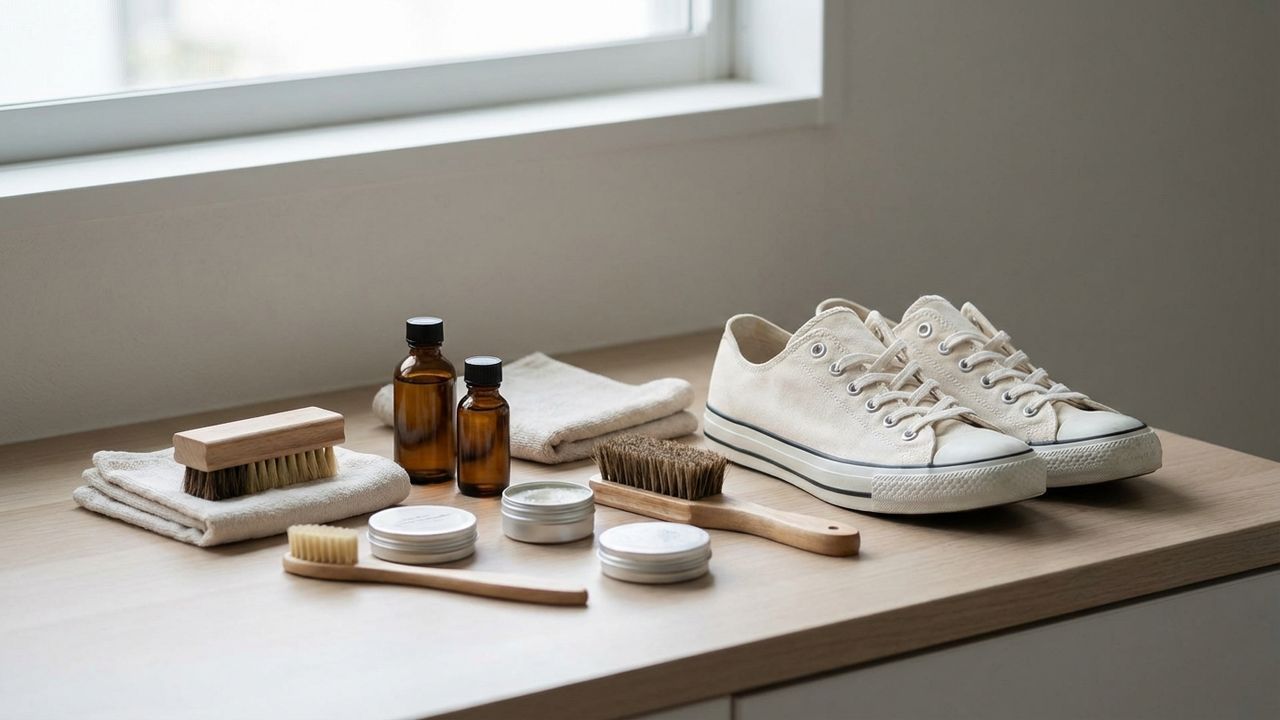 Lavage des chaussures