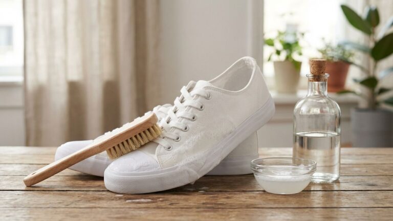 Comment nettoyer des chaussures blanches ?