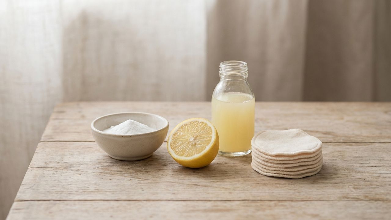 Produits naturel pour nettoyé une tache de henné