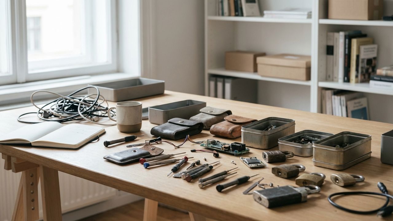 Ne jamais essayer d'enlever l'antivol avec des outils de la maison.