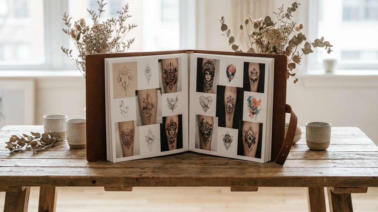Catalogue d'inspiration de tatouages