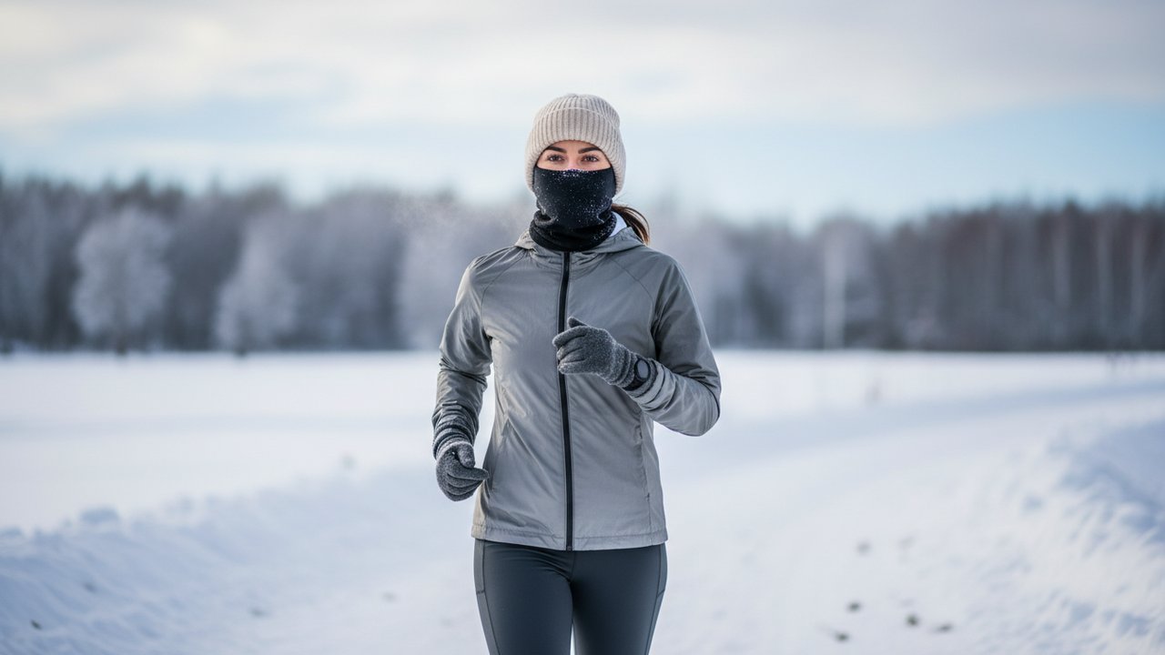 Accessoires indispensables pour courir en hiver : bonnet, gants et chaussettes thermiques