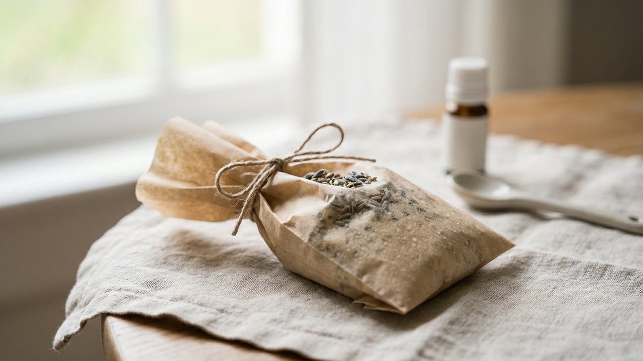 Sachet parfumé au bicarbonate pour désodoriser chaussures de sport