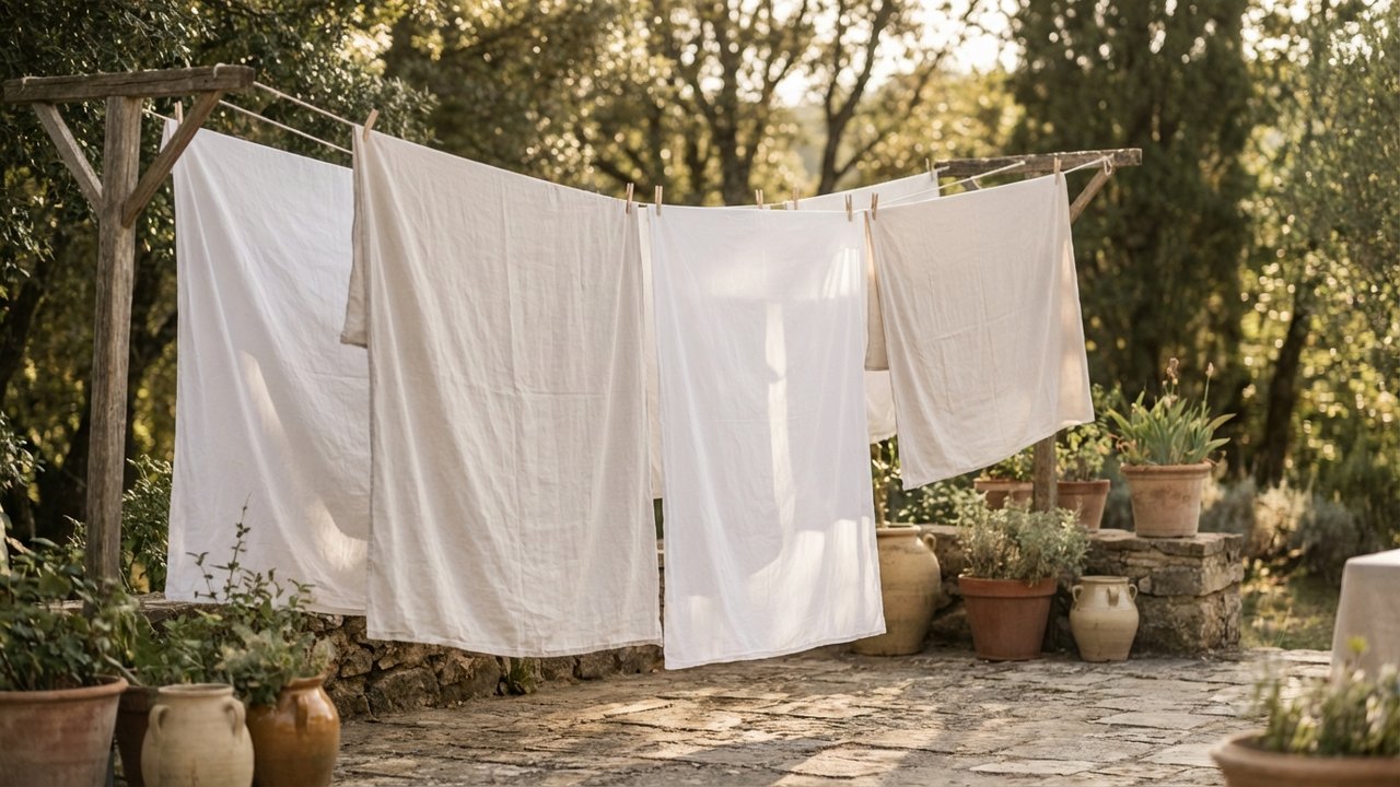 Séchage au soleil pour éliminer les spores de moisissure