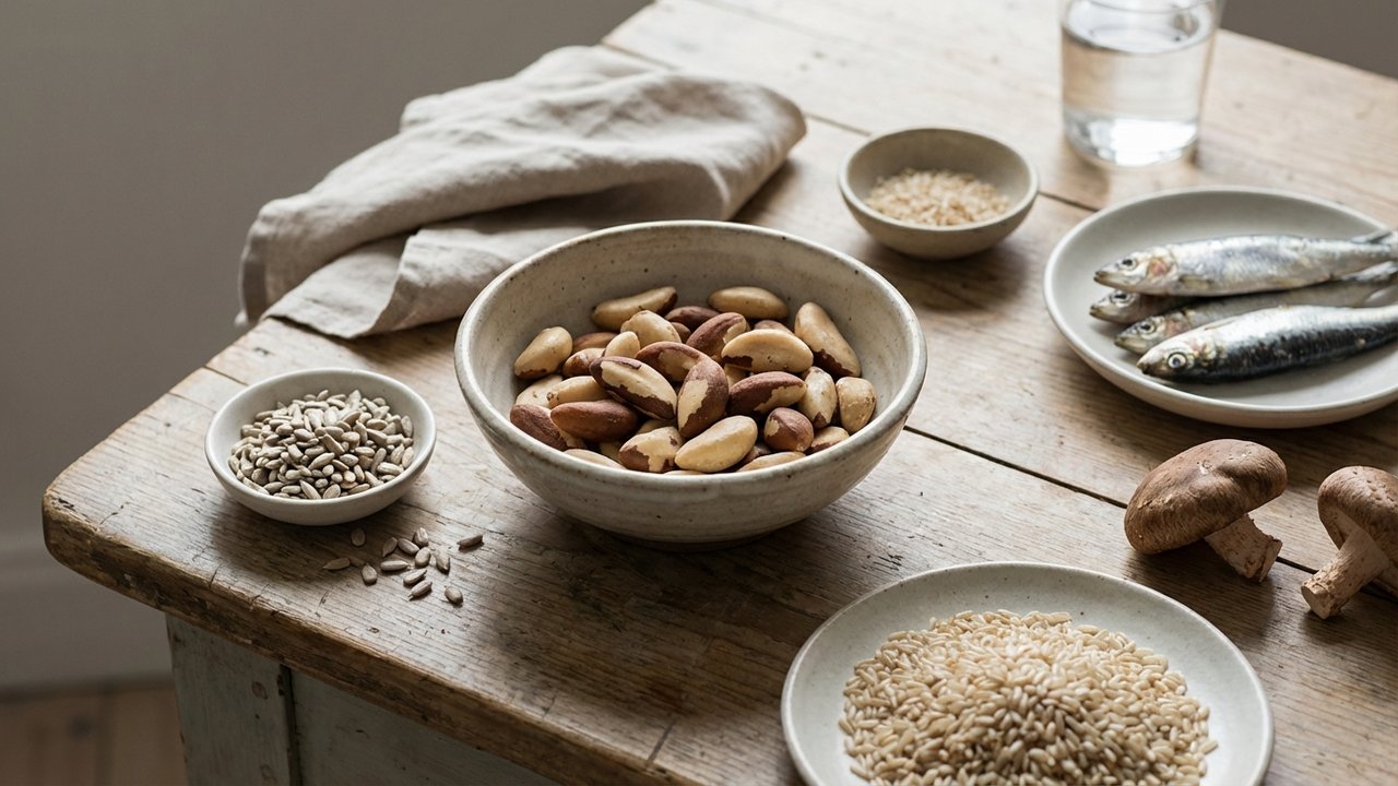 Aliments riches en sélénium pour la santé des cheveux