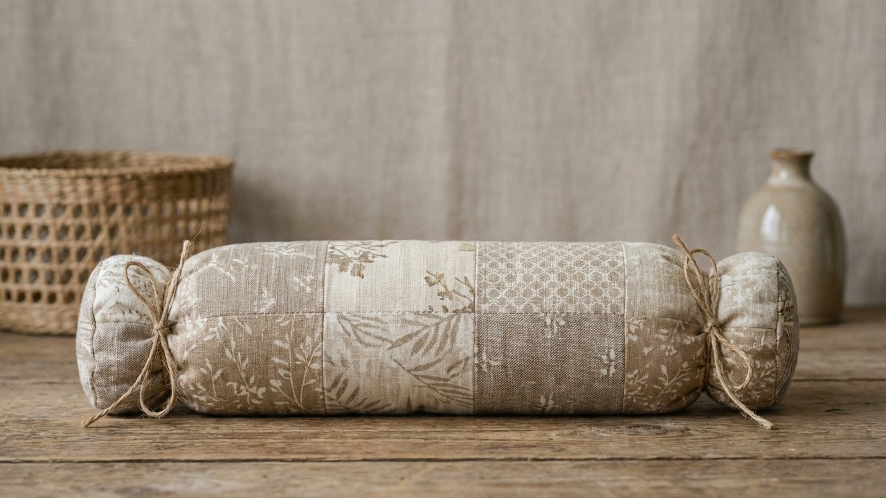 Boudin de porte en tissu fait maison, artisanal