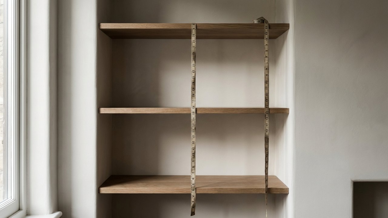 Mesure précise de la largeur d'une niche pour un placard sur mesure