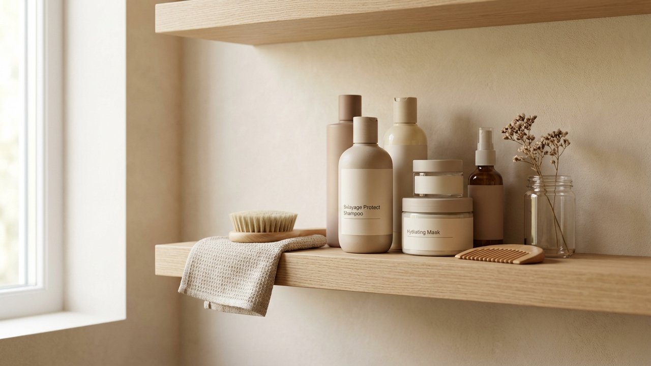Produits de soin pour l'entretien d'un balayage à domicile