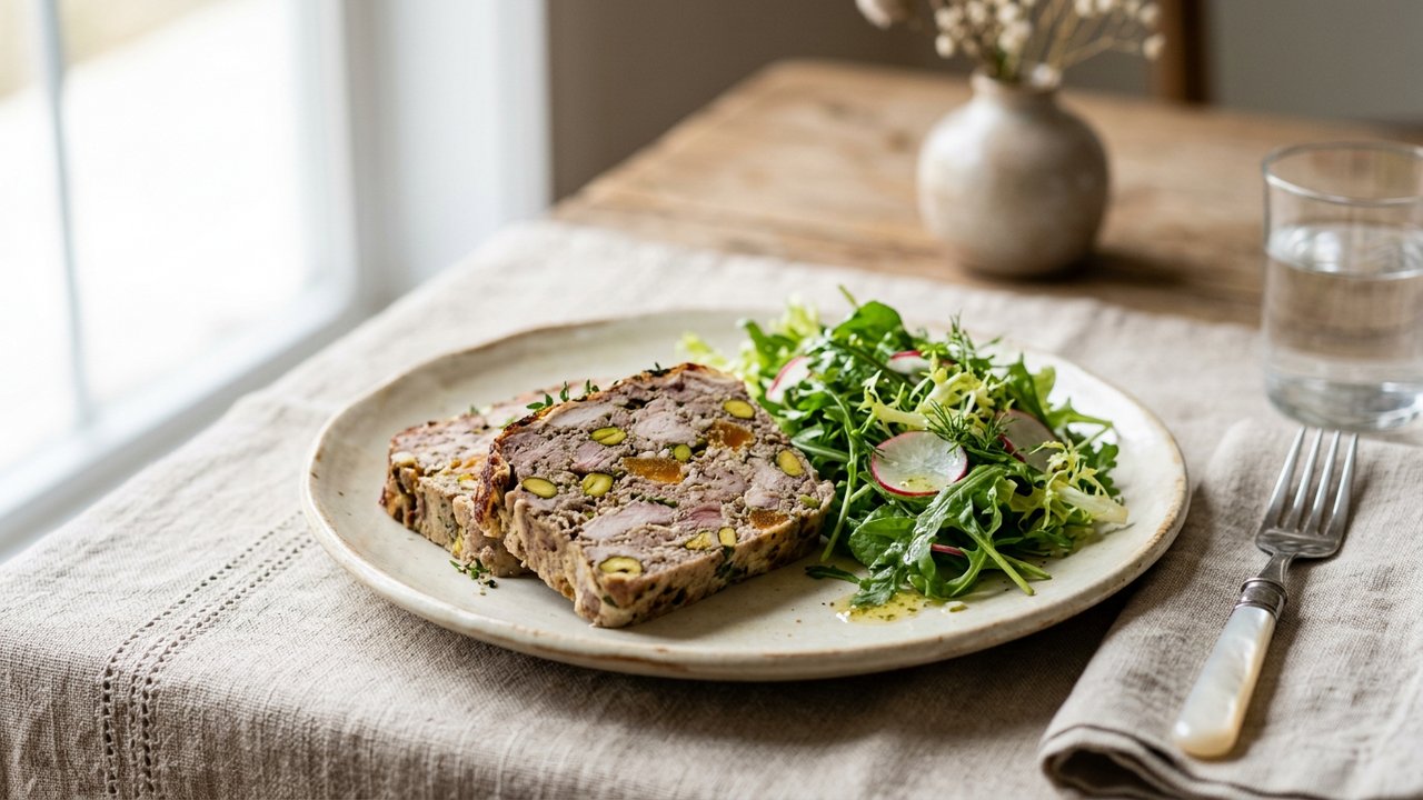 Terrine maison tranchée : entrée facile à préparer la veille