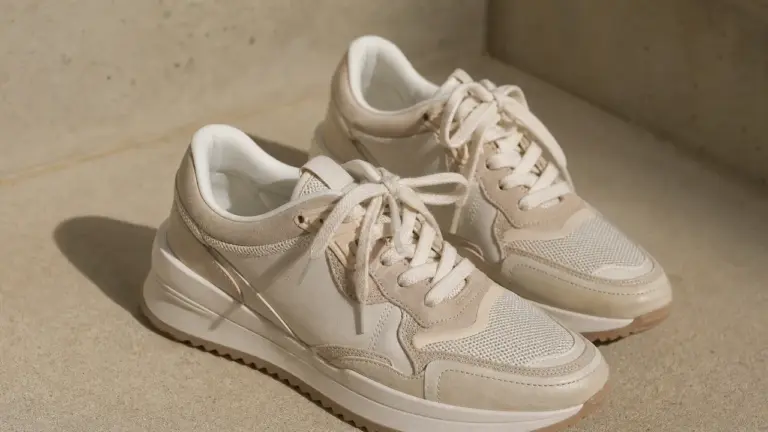 Paire de sneakers tendances femme